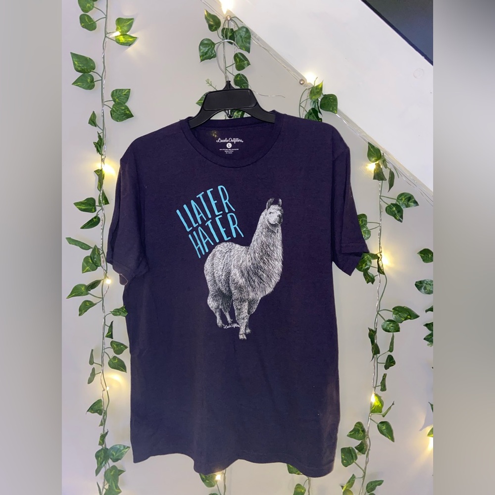 "LLATER HATER" t-shirt